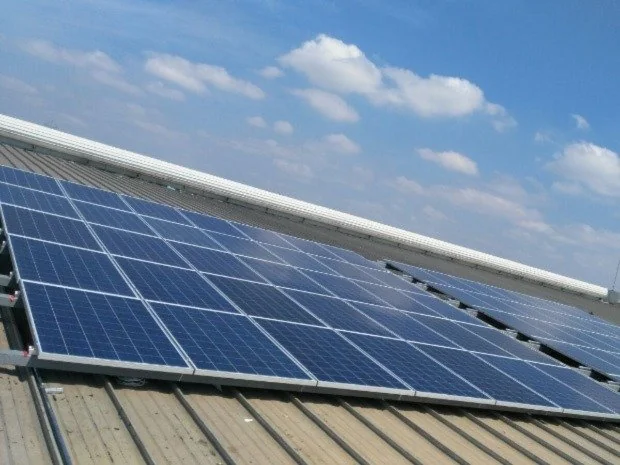 Instalación solar industrial de Solardec, fotografía 1