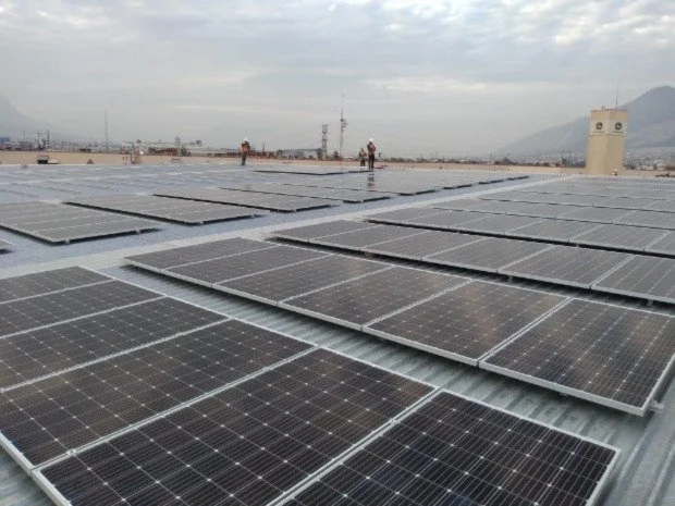 Instalación solar industrial de Solardec, fotografía 3